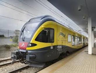 Concourse to airport train Concourse to airport train