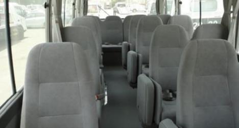 Shuttle interior Shuttle interior