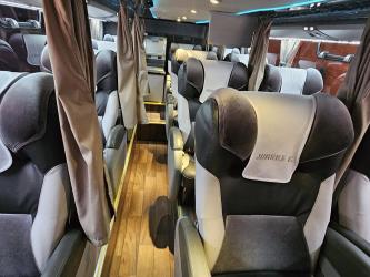 Bus interior Bus interior