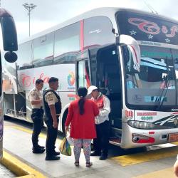 Bus front and side views Bus front and side views