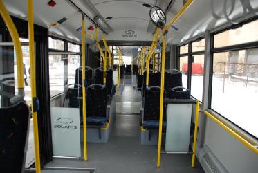 Bus interior Bus interior