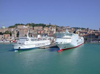 Jadrolinija Ferry at Ancona Port