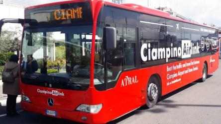Bus front and side