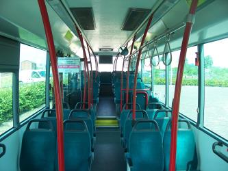 Interior of Connexxion Bus