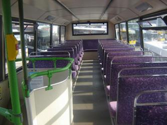 First bus interior