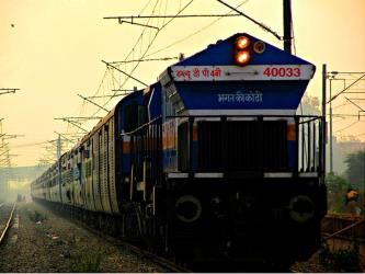 Example of Indian train exterior
