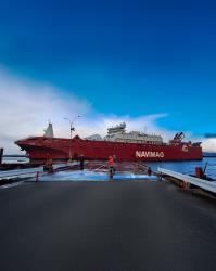 Exterior of a Ferry Exterior of a Ferry