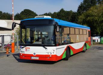 Bus outside Bus outside