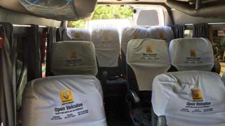 Van interior Van interior