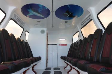 Ferry interior Ferry interior