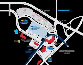 ATL Skytrain route map ATL Skytrain route map