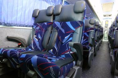 Bus interior Bus interior