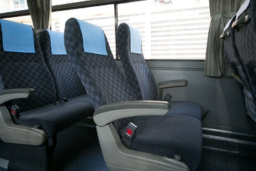 Bus interior Bus interior