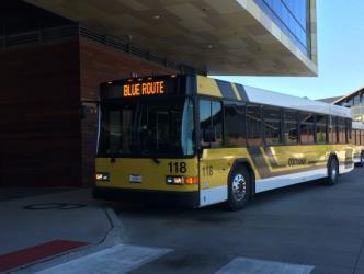 Bus exterior Bus exterior