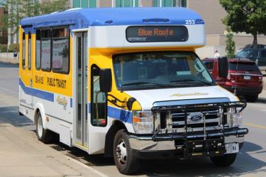 Bus exterior Bus exterior