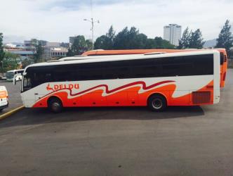 Bus exterior Bus exterior