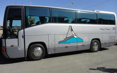 Avazar bus exterior Avazar bus exterior