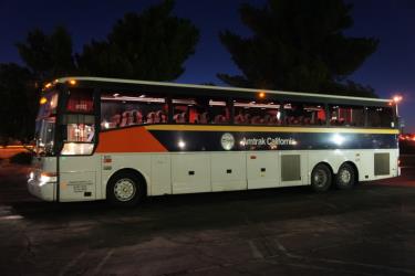 Amtrak connection bus Amtrak connection bus