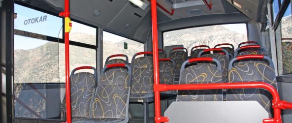 Bus interior Bus interior