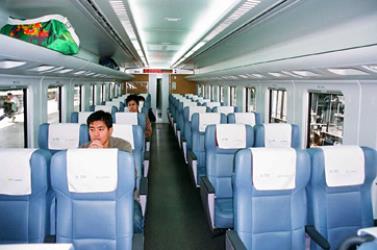 Train interior Train interior