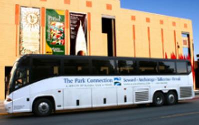 Park Connection Bus Exterior Park Connection Bus Exterior