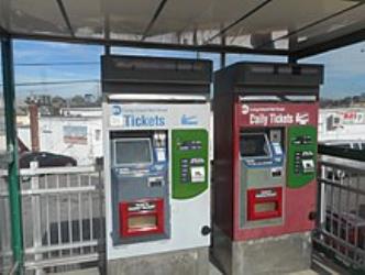 LIRR ticket machine, Bethpage LIRR ticket machine, Bethpage