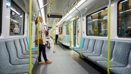 Train interior Train interior