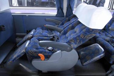 Bus interior Bus interior