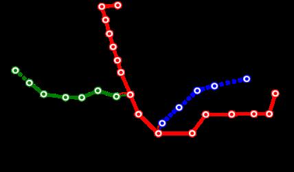 Tbilisi Metro Map Tbilisi Metro Map