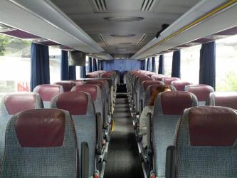 Bus interior Bus interior