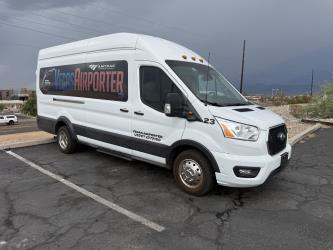 Vegas Airporter Shuttle Exterior Vegas Airporter Shuttle Exterior