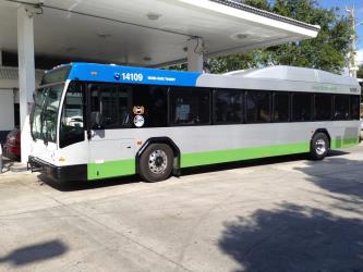 Bus exterior Bus exterior