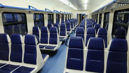 Train interior Train interior
