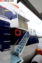 Outdoor Stairs to Ferry Deck Outdoor Stairs to Ferry Deck