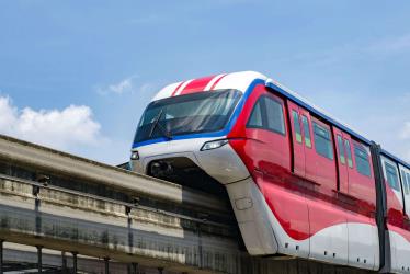 Monorail exterior Monorail exterior