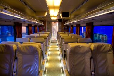 Cascades Train interior Cascades Train interior