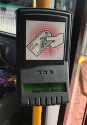 SmartRider tag-on machine SmartRider tag-on machine