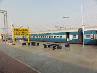 Train at the Erode Station