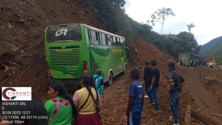 Bus on road Bus on road