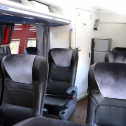 Bus interior Bus interior