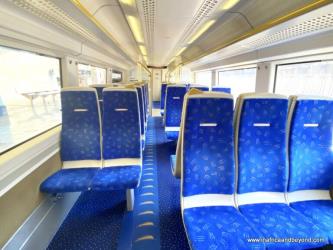Inside the Gautrain Inside the Gautrain