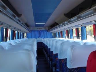 Bus interior Bus interior