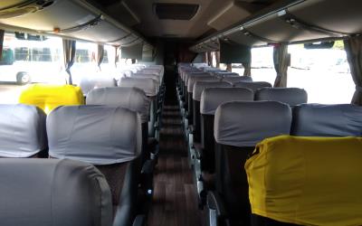 Bus interior Bus interior