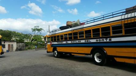 Bus exterior Bus exterior