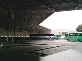 Comes buses at Algeciras bus station Comes buses at Algeciras bus station