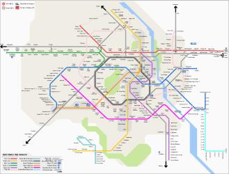 Metro Rail Map Metro Rail Map