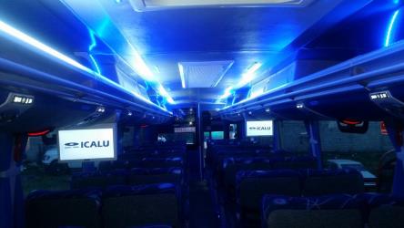 Bus interior Bus interior