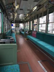 Train interior Train interior