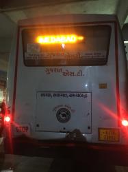 Bus Back View Bus Back View