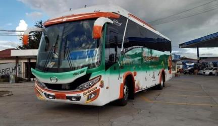 Bus exterior Bus exterior